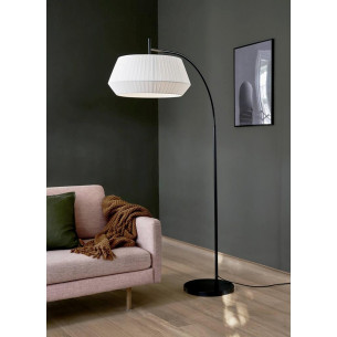 Dicte white arched floor lamp Nordlux