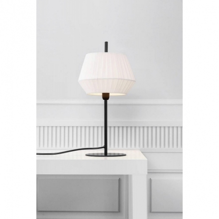 Dicte white decorative bedside lamp Nordlux