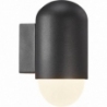 Heka black outdoor wall lamp Nordlux