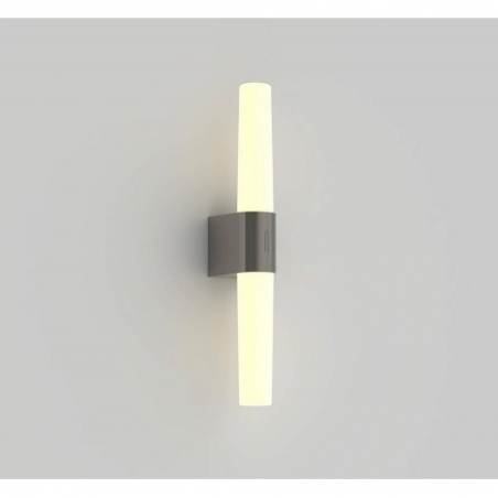 Helva LED nickel bathroom wall lamp Nordlux