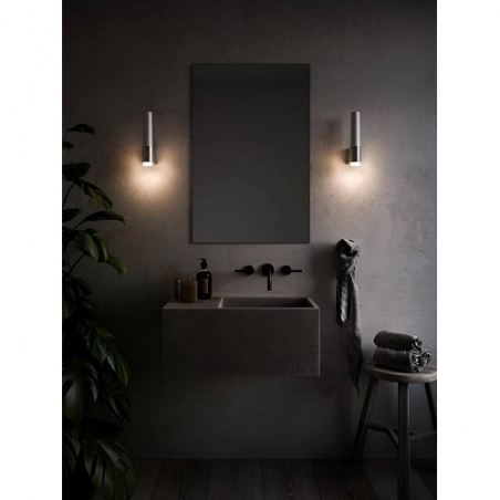 Helva Night LED chrome bathroom wall lamp Nordlux