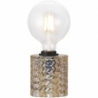 Lampa na komodę| Stylowa Lampa stołowa szklana dekoracyjna Hollywood bursztynowa Nordlux