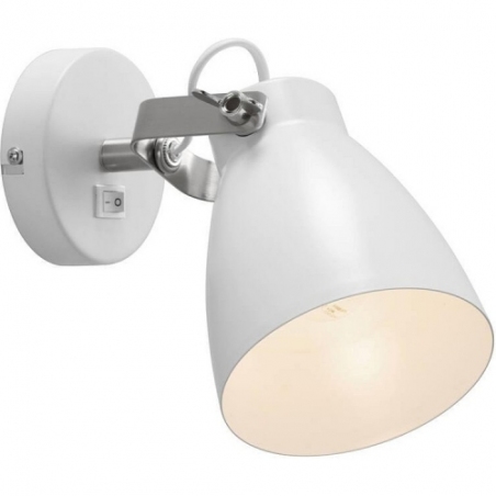 Largo white industrial wall lamp Nordlux