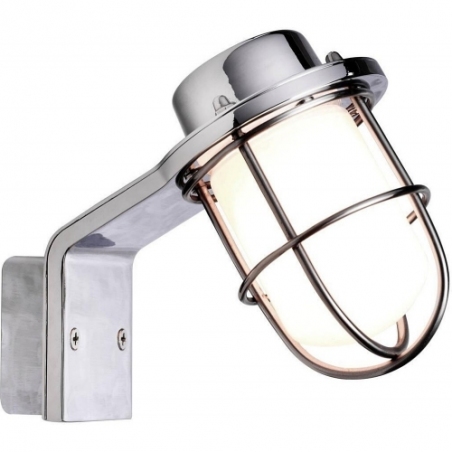 Marina chrome outdoor wall lamp Nordlux