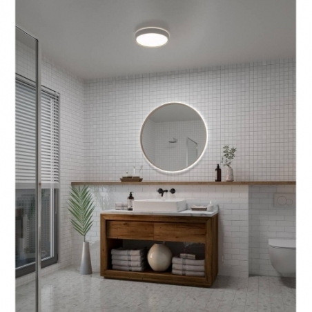 Noxy 35 LED white round bathroom lamp Nordlux