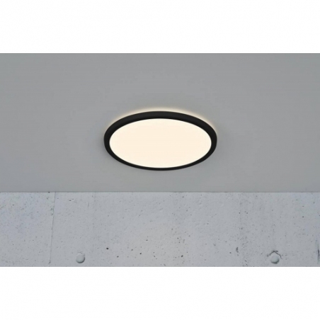 Oja LED 29 black bathroom ceiling lamp Nordlux
