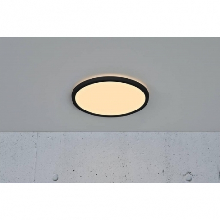 Oja LED 29 black bathroom ceiling lamp Nordlux