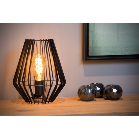 Reda 23 black wire table lamp Lucide