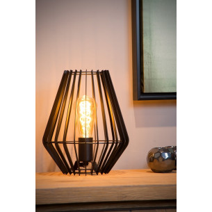 Reda 23 black wire table lamp Lucide