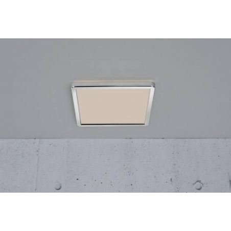Plafon do łazienki |Nowoczesny Plafon łazienkowy Oja Square LED 29 chromowany Nordlux