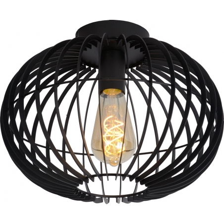 Reda 32 black wire ceiling lamp Lucide