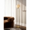 Shapes brass&amp;opal glamour glass floor lamp DFTP