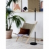 Theo black scandinavian floor lamp Nordlux