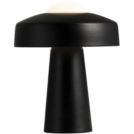 Lampa na komodę. Stylowa Lampa stołowa nowoczesna Time czarna Nordlux