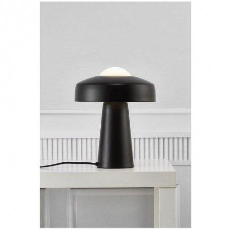 Time black modern table lamp Nordlux