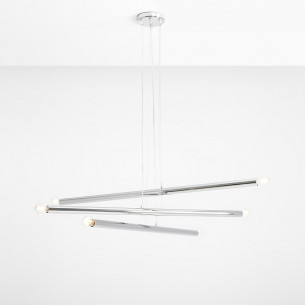 Tubo VI 100 chrome glamour tubes pendant lamp Aldex