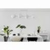 Kop 120 white glass balls semi flush ceiling light Ummo