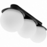 Kuul white&amp;black triple glass balls ceiling lamp Ummo
