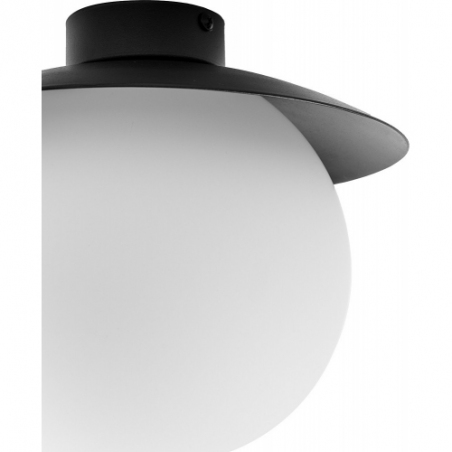Kuul 25 white&amp;black glass ball ceiling lamp Ummo