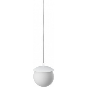 Kuul 15 white glass ball pendant lamp Ummo