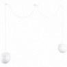 Kuul F white "spider" glass balls pendant lamp Ummo