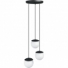 Kuul F white&amp;black triple glass balls pendant lamp Ummo