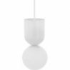 Luoti 15 white glass ball pendant lamp Ummo