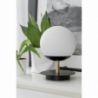 Plaat black&amp;brass glass ball table lamp Ummo