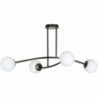 Halldor IV white&amp;black glass balls semi flush ceiling light Emibig