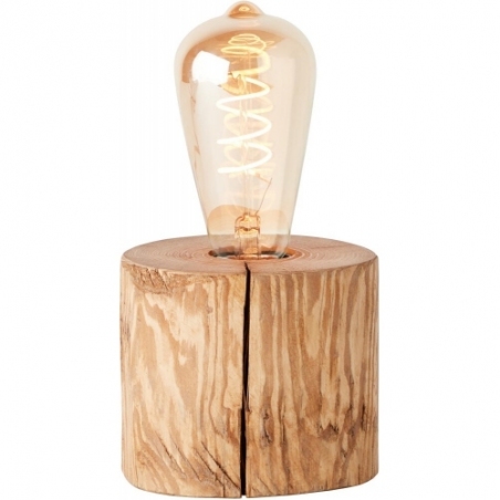 Trabo pine wooden table lamp Brilliant