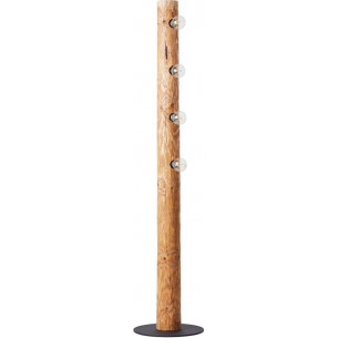 Odun coloured pine wooden floor lamp Brilliant