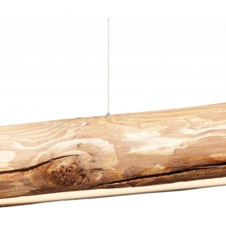 Odun 115 LED stained pine wooden beam with lights Brilliant