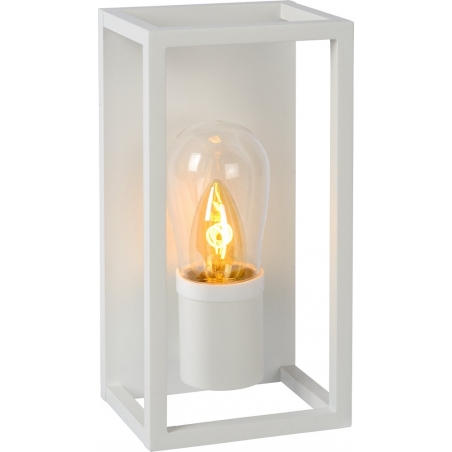 Carlyn white outdoor wall lamp Lucide