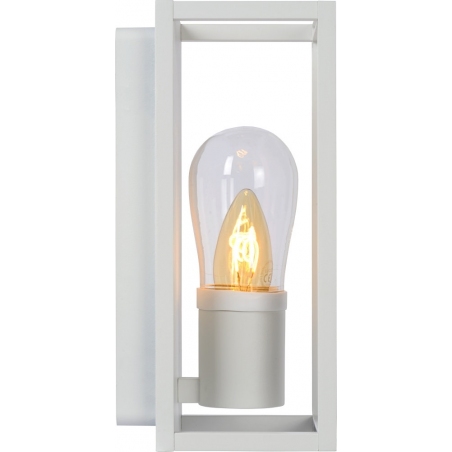 Carlyn white outdoor wall lamp Lucide
