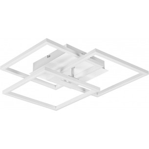 Mobile LED 39 white square ceiling lamp with dimmer Reality