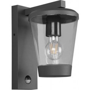 Cavado anthracite outdoor wall lamp with sensor Trio