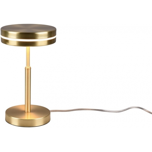 Franklin brass LED table lamp Trio