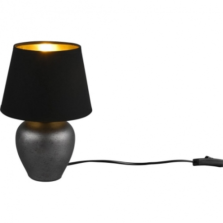 Abby 26 black&amp;gold ceramic table lamp Reality