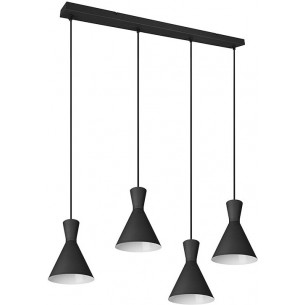 Enzo black matt pendant lamp Reality