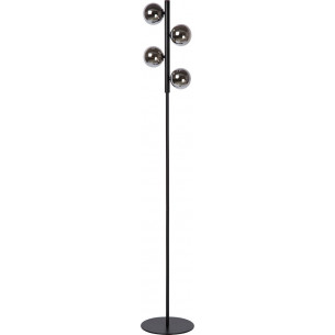 Tycho black glass balls floor lamp Lucide