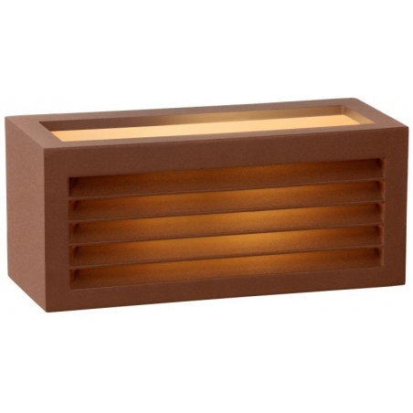 Dimo rust outdoor wall lamp Lucide
