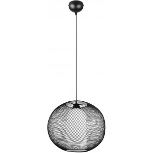 Filo 40 black matt wire ball pendant lamp Trio