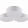 Lugano 65 white ceiling lamp with shade Trio