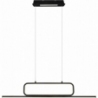 Stylowa Lampa wisząca nowoczesna Aick LED 110 czarna Trio nad biurko i stół