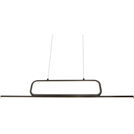 Stylowa Lampa wisząca nowoczesna Aick LED 110 czarna Trio nad biurko i stół