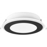 Lampa podtynkowa spot Aura LED 15 czarna Trio do kuchni i przedpokoju