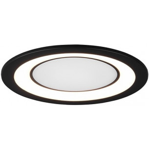 Core 15 black recessed spotlight Trio