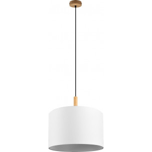 Korba 40 white scandinavian pendant lamp Trio