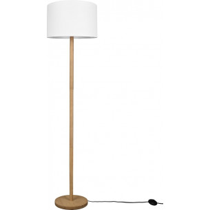 Korba white scandinavian floor lamp Trio