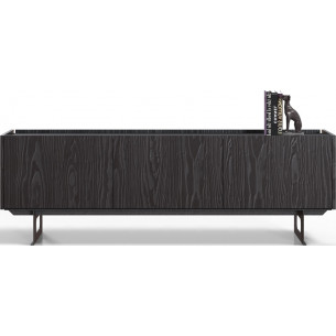 Tres 182 black pine TV sideboard Midsty